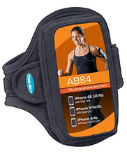 Load image into Gallery viewer, Tune Belt Armband for iPhone SE (1st Generation 2016) and iPhone 5s 5 5c 4S 4 with OtterBox Defender, Commuter or Other Large Case - for Running & Working Out - Sweat-Resistant