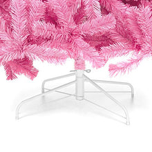 Load image into Gallery viewer, Best Choice Products 6ft Artificial Christmas Full Fir Tree Seasonal Holiday Decoration w/ 1,477 Branch Tips, Foldable Stand, Pink