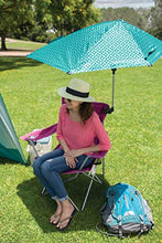 Load image into Gallery viewer, Sport-Brella Versa-Brella 4-Way Swiveling Sun Umbrella (Midnight Blue), 38x39