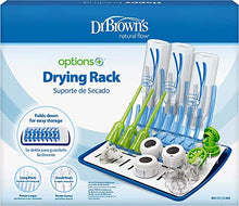 Load image into Gallery viewer, Dr. Brown's Clean Steam Baby Bottle and Pacifier Sterilizer and Dryer with Folding Baby Bottle Drying Rack