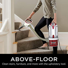 Load image into Gallery viewer, Shark Rotator Professional Upright Corded Bagless Vacuum for Carpet and Hard Floor with Lift-Away Hand Vacuum and Anti-Allergy Seal (NV501), White with Red Chrome