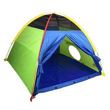Load image into Gallery viewer, Kiddey Kids Play Tent & Playhouse – Indoor/Outdoor Camping Tent for Boys and Girls – Promotes Early Learning, Social Bonding, Imagination Building and Roleplay – Easy Setup