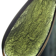 Load image into Gallery viewer, Rocks2Rings Genuine Moldavite Pendant Necklace - 14K Gold Filled Czech Republic Tektite Healing Stones Jewelry with Black Leather Necklace 21G ZP