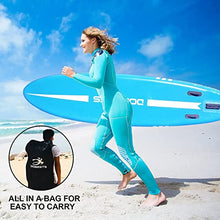 Load image into Gallery viewer, DOBESTS Inflatable Paddle Board Stand-Up Paddleboards 10'6"×33"×6" SUP with Premium Non-Slip Deck, Travel-Backpack Adjustable Paddle, Detachable-Fin, Hand Pump, Safety Leash, Repair Kit Fits (Blue)