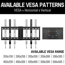 Load image into Gallery viewer, Mounting Dream Tilting TV Wall Mount for Most 37-70 Inches Flat Screen TVs, TV Mount - Wall Mount TV Bracket up to VESA 600x400mm and 132 lbs - Easy to Install on 16", 18", 24" Studs