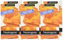 Load image into Gallery viewer, Neutrogena Transparent Facial Bar Unscented Pack, 3 Count (Pack of 6)