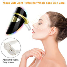 Load image into Gallery viewer, 7 Colors LED Face Mask Light Therapy, LED Light Therapy Mask Facial for Skin Rejuvenation Face Skin Care Mask