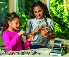 Load image into Gallery viewer, NATIONAL GEOGRAPHIC Hobby Rock Tumbler Kit - Rock Polisher for Kids & Adults, Noise-Reduced Barrel, Grit, 2.5 Pounds Raw Gemstone & Jasper Mix, Great STEM Hobby Kit