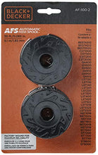 Load image into Gallery viewer, BLACK+DECKER Trimmer Line Replacement Spool, Autofeed 30 ft, 0.065-Inch, 2-Pack (AF-100-2)