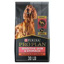 Load image into Gallery viewer, Purina Pro Plan Sensitive Skin and Stomach Dog Food With Probiotics for Dogs, Salmon & Rice Formula - 30 lb. Bag
