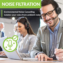 Load image into Gallery viewer, Avantree Alto 8060 Bluetooth Headset with Smart Noise Canceling Microphone for Clean & Clear Calls even at noisy places. Sidetone Support, Wireless USB Adapter for Easy Connection with Computer Laptop