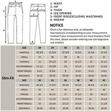Load image into Gallery viewer, Taloyone Men’s Golf Pant, Premium Cutton Sits at Waist Straight-Fit Flat-Front Business Dress Stretch Chino Pant, Classic Fit Travel Pants, Navy, 29Wx30L