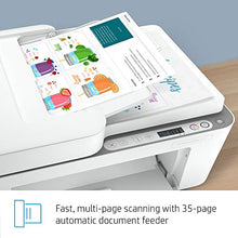 Load image into Gallery viewer, HP DeskJet Plus 4155 Wireless All-in-One Printer, Mobile Print, Scan & Copy, HP Instant Ink Ready, Auto Document Feeder, Works with Alexa (3XV13A)