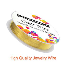 Load image into Gallery viewer, PAXCOO 6 Pack Jewelry Beading Wire for Jewelry Making Supplies and Craft (24 Gauge)