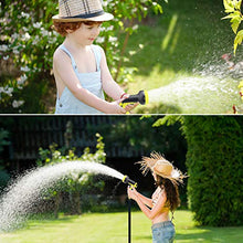 Load image into Gallery viewer, 50ft Garden Hose Expandable Water Hose, 3/4” Solid Brass Fittings & 9 Function Spray Nozzle & Extra Strength Fabric 3-Layers Latex Core, Lightweight Flexible Pocket Hoses for Lawn Plants Car Washing