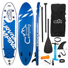 Load image into Gallery viewer, Bysesion GT2-XJ 11' Adult Inflatable SUP Stand Up Paddle Board White & Dark Blue & Black