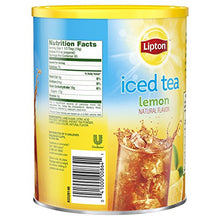 Load image into Gallery viewer, Lipton Black Iced Tea Mix, Lemon, 50.3 Ounce