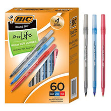 Load image into Gallery viewer, BIC Round Stic Ballpoint Pens