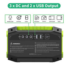 Load image into Gallery viewer, Aiper 150W Portable Power Station 167Wh 45000mAh Solar Generator Lithium Battery Backup Power supply with Dual 110V AC Outlet, 3 DC Ports, 2 USB Outputs for Home Emergency Camping Outdoors