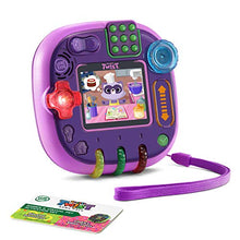 Load image into Gallery viewer, LeapFrog Rockit Twist Handheld Learning Game System, Purple and 2-Game Pack: Cookie's Sweet Treats and Dinosaur Discoveries