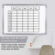 Load image into Gallery viewer, Magnetic Whiteboard, GALSOAR 48x36 Inches Ultra Slim, Lightweight Magnetic Dry Erase Board, Accessories, Silver Aluminium Frame, Includes White Board Pen, Pen Tray, Eraser, 4 Magnets