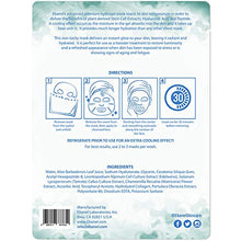 Load image into Gallery viewer, Ebanel 10-Pack Hydrogel Collagen Mask for Face, Instant Brightening Hydrating Face Mask Sheet Mask for Firming, Lifting Anti Aging Anti Wrinkle with Hyaluronic Acid, Peptide, Aloe Vera, Vitamin C & E