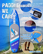 Load image into Gallery viewer, ABYSUP Paddle Board, SUP Paddle Board, 10'6" Inflatable Paddle Board, Paddle Board for Adults, Paddleboard with All Accessories & Carry Bag, Color Blue & White, SUP123