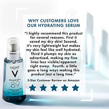 Load image into Gallery viewer, Vichy Mineral 89 Hyaluronic Acid Face Serum, Facial Gel Moisturizer and Pure Hyaluronic Acid Hydrating Serum for Sensitive or Dry Skin