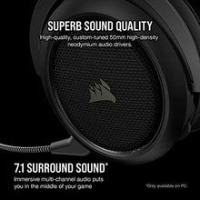Load image into Gallery viewer, Corsair HS70 Pro Wireless Gaming Headset - 7.1 Surround Sound Headphones for PC, MacOS, PS5, PS4 - Discord Certified - 50mm Drivers – Carbon