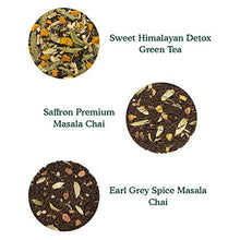 Load image into Gallery viewer, VAHDAM, Assorted Tea Gift Sets - Blush (90g, 3.17oz) Thanksgiving Gifts - 3 Organic Teas in a Luxury Tea Gift Box | Thank you Gifts for Women | Gifts for Her