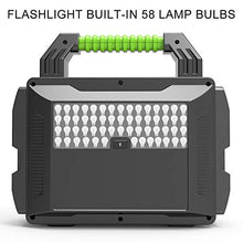 Load image into Gallery viewer, A-MIND Portable Power Station 300w 80000mAh Solar Camping Generators 296Wh Lithium Battery Power Supply Pure Sine Wave 110v/300w(Peak 600w) AC Outlet QC 3.0 for Outdoors Camping Travel Emergency