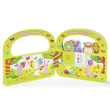 Load image into Gallery viewer, Happy & Hoppy - Children's Flip-a-Flap Activity Board Book for Easter Baskets and Springtime Fun, Ages 1-5