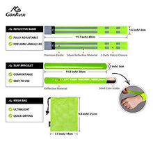 Load image into Gallery viewer, 2 Pack Reflective Vest Running Gear, Ultralight & Comfy Cycling Reflective Vests with Large Pocket & Adjustable Waist for Women Men, Night Runner Safety Vest + Hi Vis Armbands & Bag(Medium)