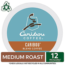 Load image into Gallery viewer, Caribou Coffee Caribou Blend Keurig K-Cups Coffee, 12 Count
