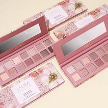 Load image into Gallery viewer, LAURA GELLER NEW YORK The Casual Collection Rose & Taupe 14 Multi-Finish Eyeshadows