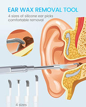 Load image into Gallery viewer, Teslong Digital Otoscope Camera with Light, Ear Camera and Wax Remover, Video Ear Scope with Ear Wax Removal Tools, Ear Endoscope Cleaner, HD, Compatible with iPhone, iPad, Android Smart Phone (USB)