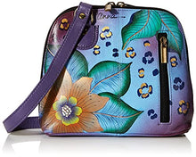 Load image into Gallery viewer, Anna by Anuschka Leather Small Multi Compartment Zip-Around Organizer, Tropical Safari