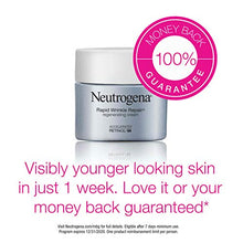 Load image into Gallery viewer, Neutrogena Rapid Wrinkle Repair Retinol Regenerating Anti-Aging Face Cream & Hyaluronic Acid; Anti-Wrinkle Retinol Moisturizer & Neck Cream, with Hyaluronic Acid & Retinol, 1.7 oz