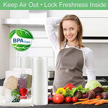 Load image into Gallery viewer, Upgrade!! O2frepak 200 Pint 6" x 10" Embossed Food Saver Vacuum Sealer Bags for Seal a Meal,Food Saver,Plus other Machines.BPA Free Commercial Grade Sous Vide Vaccume Seal PreCut Bag