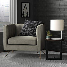 Load image into Gallery viewer, Amazon Brand – Rivet Mid-Century Table Lamp with Bulb, 18"H, Matte White