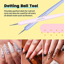 Load image into Gallery viewer, Beetles Nail Art Brushes Set Gel Polish Nail Art Design Pen Painting Tools with Nail Extension Gel Brush, Builder Gel Brush, Nail Art Liner Brush and Nail Dotting Pen for Salon at Home DIY Manicure