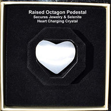 Load image into Gallery viewer, Charged 18" Hematite Crystal Necklace Tumble Polished + Selenite Heart Charging Crystal Included (ULITMATE GROUNDING Stone - Protect Against Negativity - Treat Jet LAG)