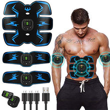 Load image into Gallery viewer, Abs Stimulator Abdominal Muscle,EMS ABS Trainer Body Toning Fitness, USB Rechargeable Toning Belt ABS Fit Weight Muscle Toner Workout Machine for Men & Women