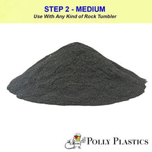 Load image into Gallery viewer, Polly Plastics Rock Tumbler Refill Grit Media Kit (3 pounds) | 4-Steps For Tumbling Stones