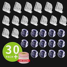 Load image into Gallery viewer, Baby_Safe Corner Edge Guards, Baby Safety Corner Guards, Premium Quality, Protects Child From Head & Eye Injuries, Protector For Furniture Against Sharp Corners (30 Pack)