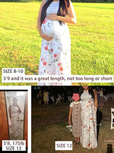 Load image into Gallery viewer, Simplee Women's 2023 Summer Striped Floral Maxi Dresses Sleeveless Casual Loose Maxi Dress for Women Tank Top Patchwork Long Dress with Pockets