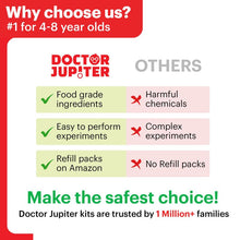 Load image into Gallery viewer, Doctor Jupiter My First Science Kit for Boys and Girls Aged 4-6-8| Birthday Gift Ideas for Kids |STEM Learning & Education Toys for 4,5,6,7,8 Year Olds