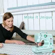 Load image into Gallery viewer, Portable Sewing Machine for Beginners, 12 Built-in Stitches Mini Embroidery Sewing Machine for Household Crafting & DIY