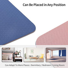 Load image into Gallery viewer, WWWW Yoga Mat Eco Friendly TPE Non Slip Yoga Mats by SGS Certified with Carrying Strap,72"x24" Extra Thick 1/4" for Yoga Pilates Fitness Exercise Mat