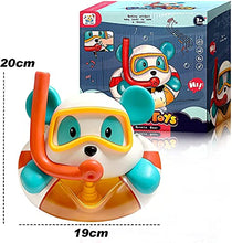 Load image into Gallery viewer, BOSOZOKU Baby Bath Toy, Automatic Bubble Blower Bubble Bath Maker for Bathtub Toys Play 12 Songs for Toddlers Baby Boys and Girls Infants Little Bear Bathtub Play, Great Gifts for Toddlers and Kids